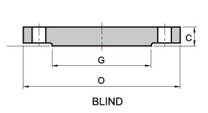 ASME/ANSI B16.5 900lb Blind Flange